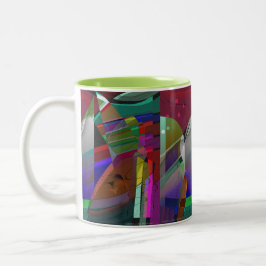 Caneca JAZZÍSTICO abstrata