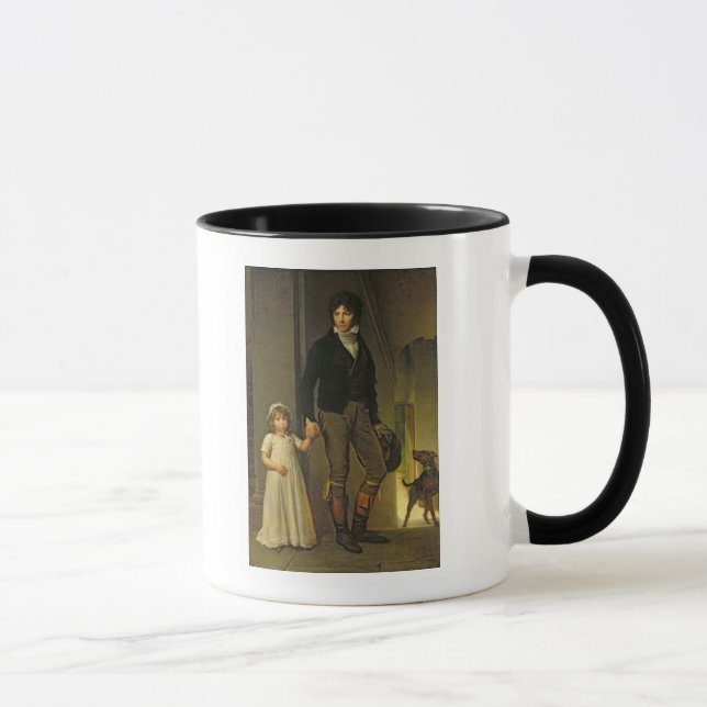 Caneca Jean-Baptiste Isabey e sua filha (Direita)
