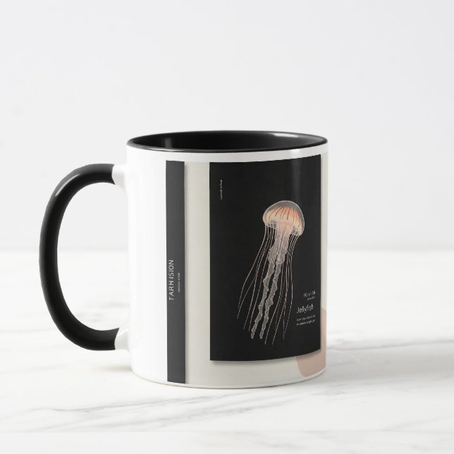 Caneca Jellyfish Jumbo Mug Elegante (Esquerda)