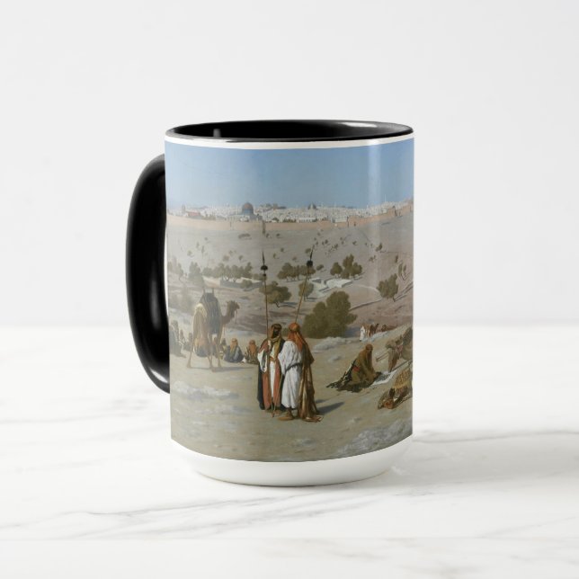 Caneca Jerusalem do Monte das Oliveiras | 1880 (Frente Esquerda)