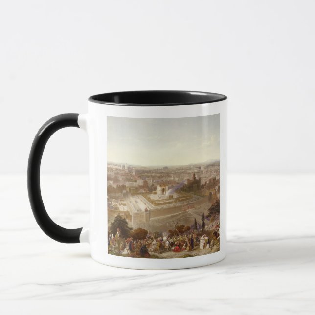 Caneca Jerusalem em sua grandiosidade, gravada por (Esquerda)