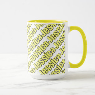 Caneca Jessica Yellow Style
