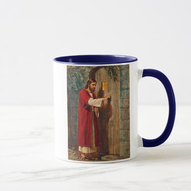 Caneca Jesus bate na porta (Direita)