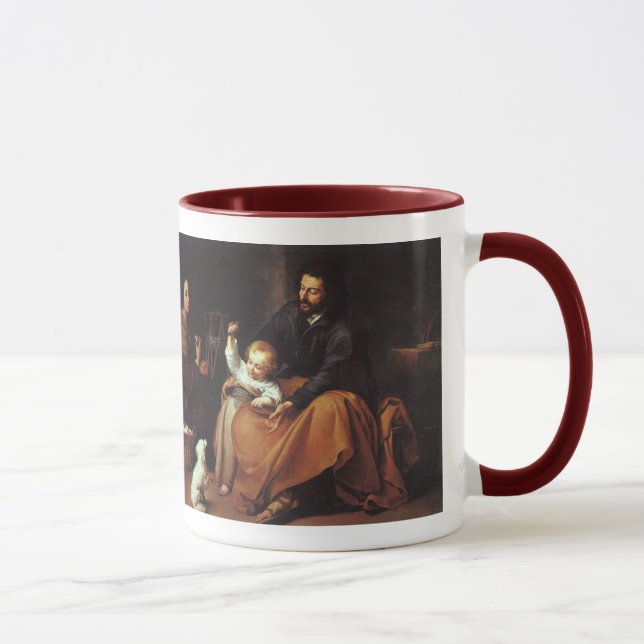 Caneca Jesus com pardal - Murillo,… a palavra era… (Direita)