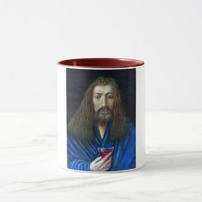 CANECA JESUS CRISTO, O CHALICE (Centro)