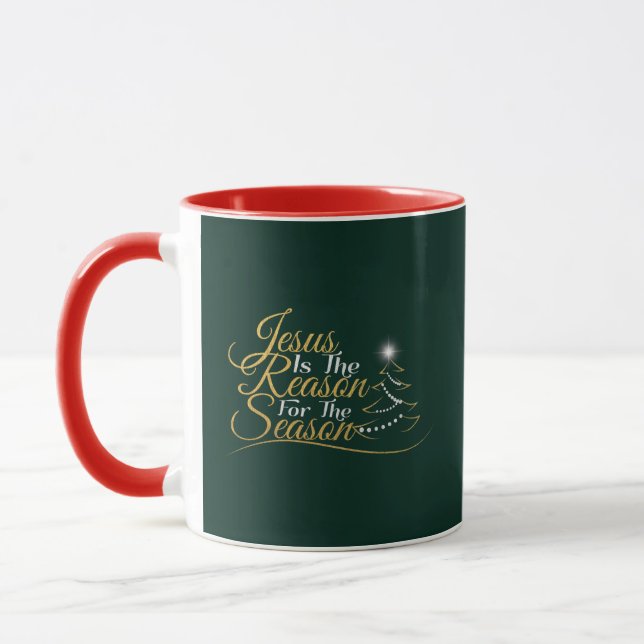 Caneca Jesus de Natal é a razão da temporada (Esquerda)