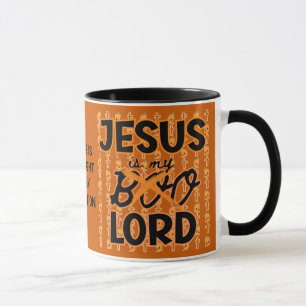 Caneca Jesus divertido é meu Senhor Não Boo Halloween Cri