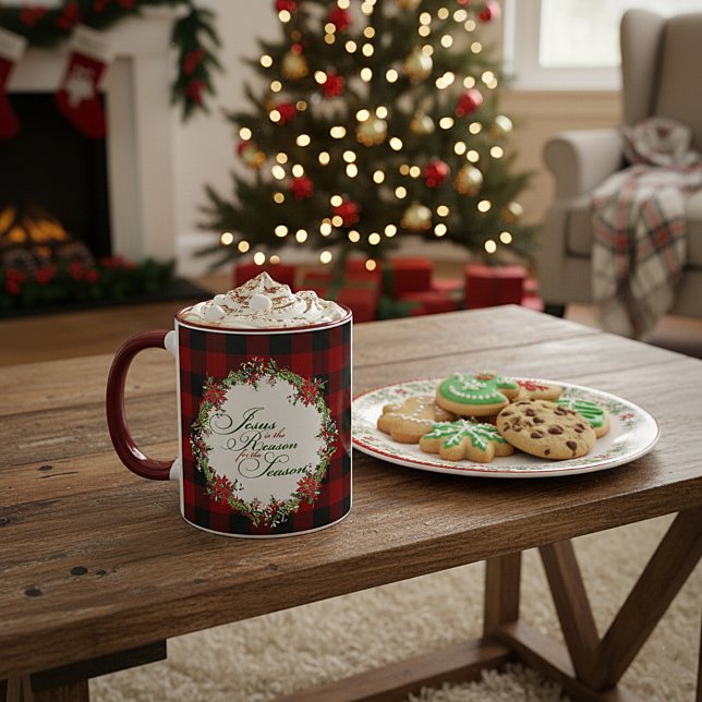 Caneca Jesus é a razão (Criador carregado)