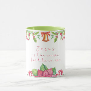 Caneca Jesus é a razão para o Natal da estação