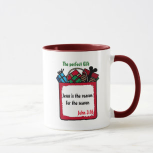 Caneca Jesus é a razão para personalizar o Natal