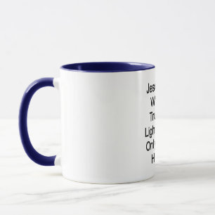 Caneca Jesus é o caminho