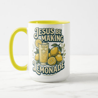 Caneca Jesus Está Fazendo Limonada
