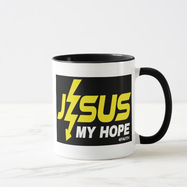 Caneca Jesus, minha esperança (Direita)