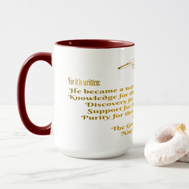 Caneca Jesus se tornou (Com Donut)