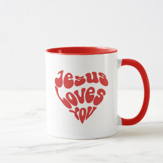 Caneca Jesus Te Ama Mug