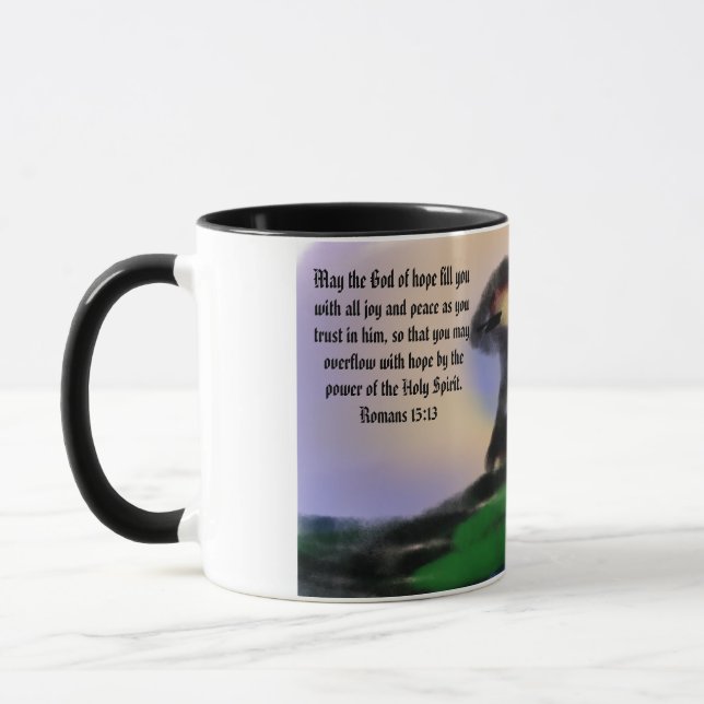 Caneca Jesus transbordou (Esquerda)