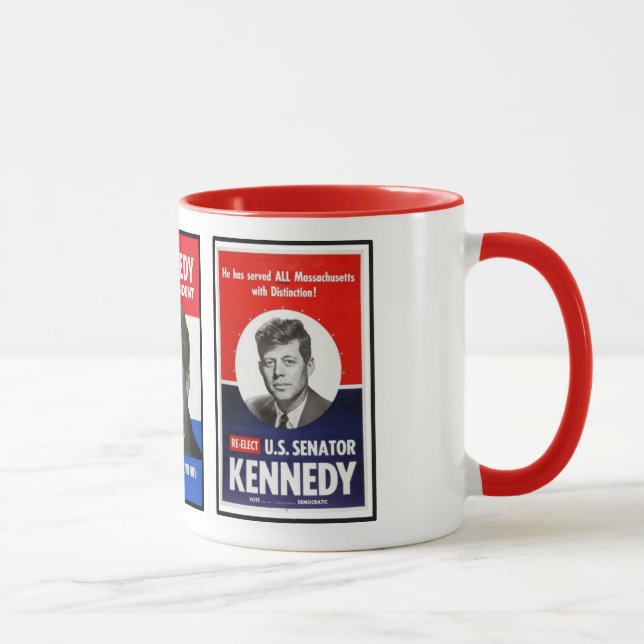 Caneca JFK para EUA (Direita)