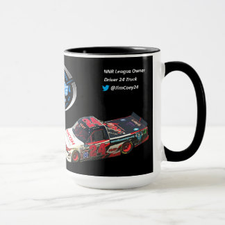 Caneca Jim Coey, motorista da NNR Iracing
