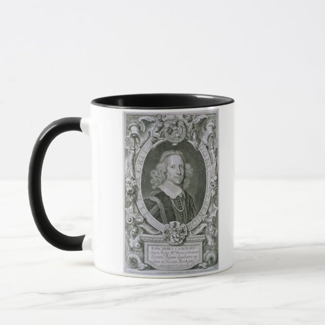 Caneca Joachim Camerarius, 'do mal do DES Hommes dos (Esquerda)