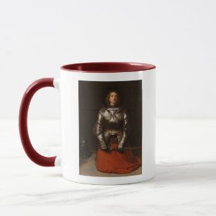 Caneca Joan of Arc. 1865 por John Everett Millais