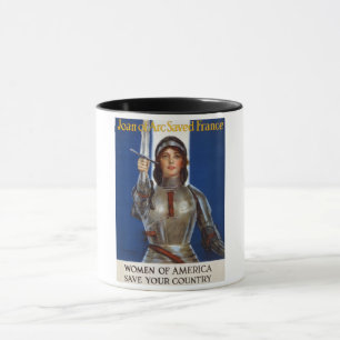 Caneca Joana d'Arc: A Mama de Orleans, Cavaleiro Heroína