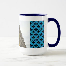 Caneca Joana d'Arc estátua em Paris França