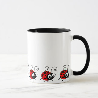 Caneca Joaninha bonito