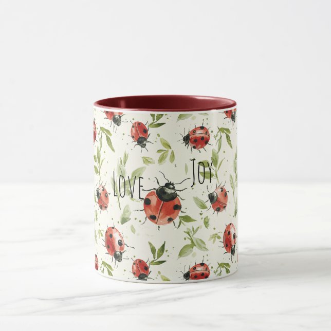 Caneca Joaninhas Amor Alegria (Centro)