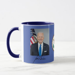 Caneca Joe Biden & Kamala Harris Retrato Oficial Mug