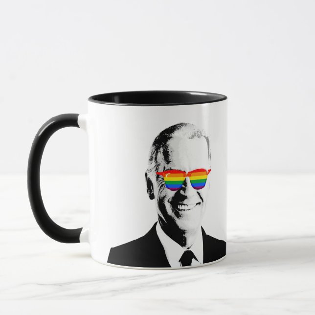 Caneca Joe Biden Pride (Esquerda)