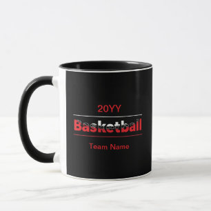 Caneca Jogador de Basquete - Arca Geométrica Minimalista