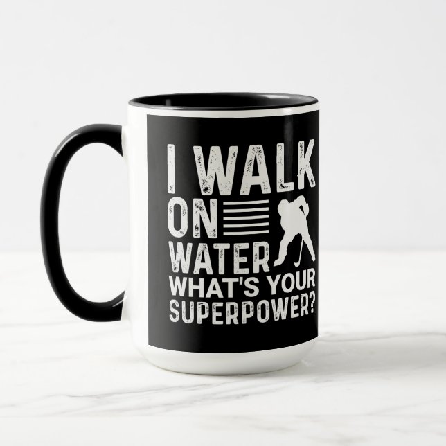 Caneca Jogador de Hóquei I Walk on Water (Esquerda)