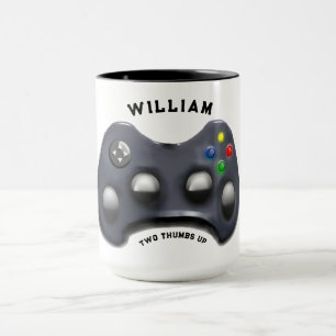 Caneca Jogador de vídeo personalizado