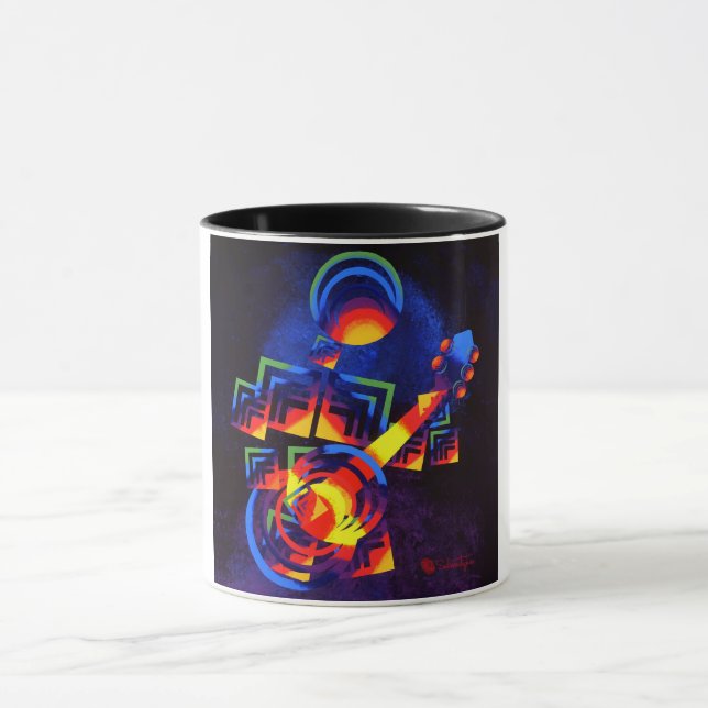 Caneca Jogador de Violão #3 (Centro)
