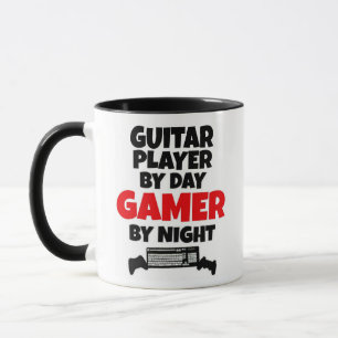 Caneca Jogador de Violão ama Reproduzir Videos games