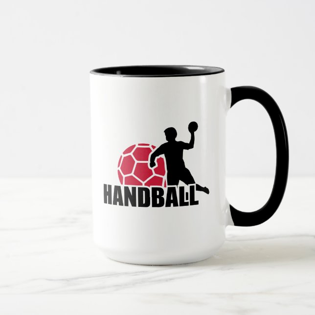 Caneca Jogador do handball (Direita)