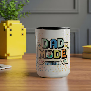 Caneca Jogador Jogador Gamer de Nível Superior de Pixel R
