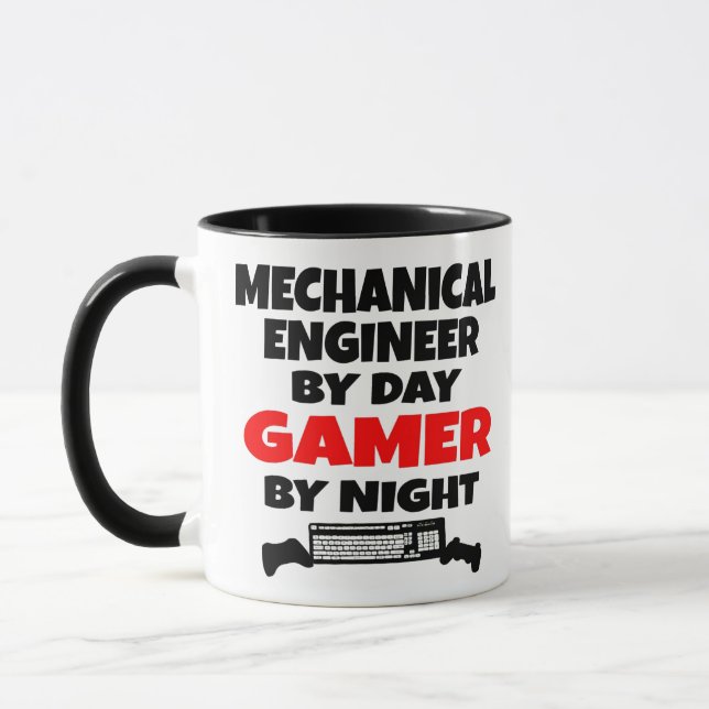 Caneca Jogador mecânico de Engenheiros (Esquerda)