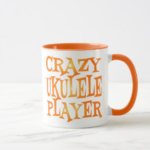 Caneca Jogador Ukulele Louco