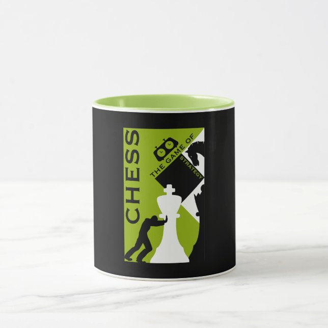Caneca Jogadores de xadrez (Centro)