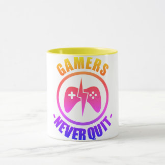 Caneca jogadores nunca desistem 