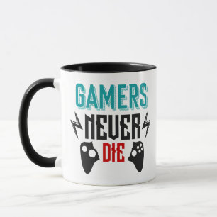 Caneca Jogadores nunca morrem jogando
