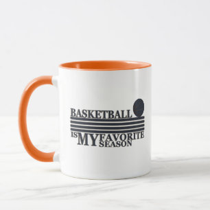 Caneca jogar basquete é minha estação favorita