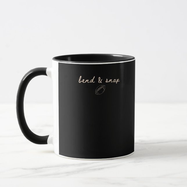 Caneca Jogar Futebol É O Dia De Ação De Graças (Esquerda)
