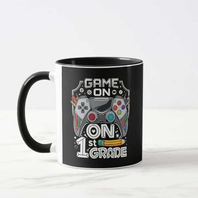 Caneca Jogo Ativado 1ª Série Volta às Aulas (Esquerda)
