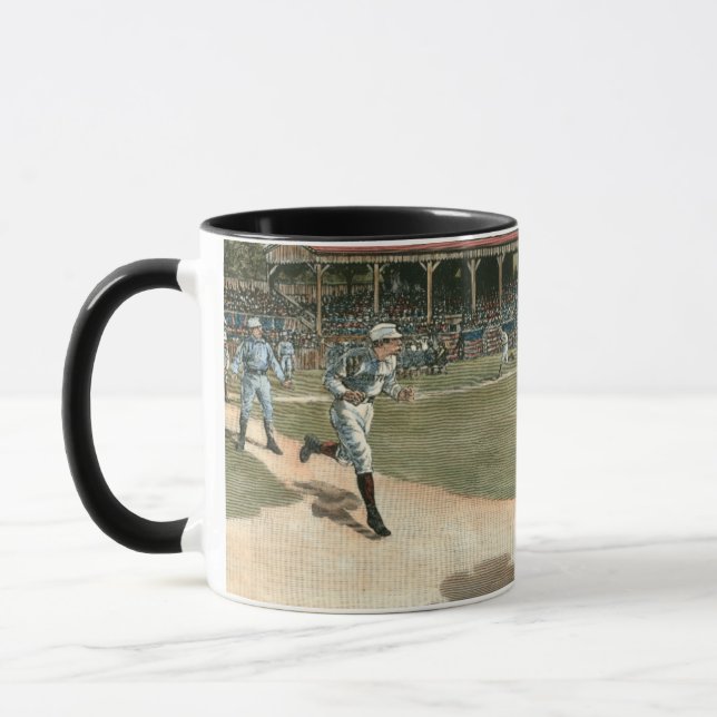Caneca Jogo da Liga Nacional de Basebol de 1886 (Esquerda)