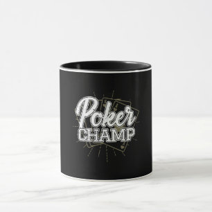 Caneca Jogo de Cartões de Poker do Melhor Jogador
