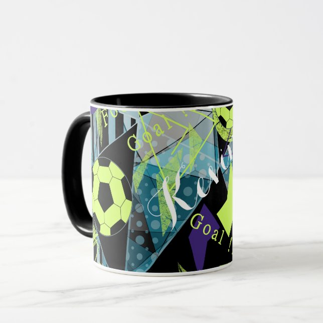 Caneca jogo de futebol (Frente Esquerda)