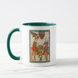 Caneca Jogo de Xadrez do Codex Manesse do século XIV