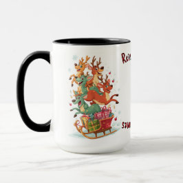 Caneca Jogos de Rena - Presente de Férias
